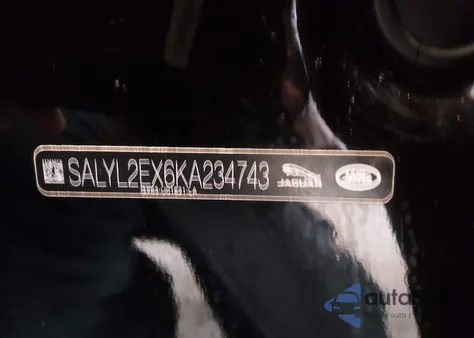 2019 Land Rover Range Rover Velar P250 R-Dynamic Se z USA, uszkodzony, nr VIN SALYL2EX6KA234743